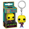 Funko Pocket POP! Kľúčenka The Nightmare Before Christmas - Jack Skellington BLKLT