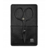 Zwilling Premium Lederetui Black 3tlg Sada na manikúru