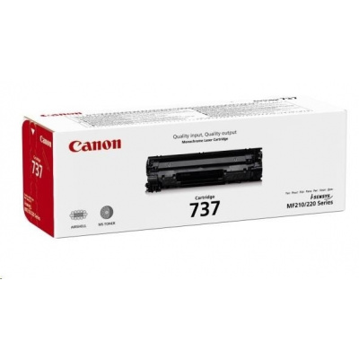 Canon TONER CRG-737 černý pro i-SENSYS LBP151dw, MF211, MF212w, MF216n, MF217w, MF226dn, MF229dw, MF231 (2 400 str.) 9435B002