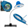 Šperková lampa 40x LED modré lapa svetlo (Šperková lampa 40x LED modré lapa svetlo)