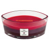 WoodWick Trilogy Sun Ripened Berries vonná sviečka s dreveným knôtom 453,6 g