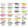 Dipované umelé nástrahy FishUP Tanta 63mm / 8ks Farba: Bubble Gum / Hot Chartreuse