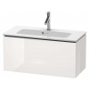 Duravit L-Cube Umývadlová skrinka Compact, 40x82x39 cm, 1 zásuvka, lesklá biela LC615702222