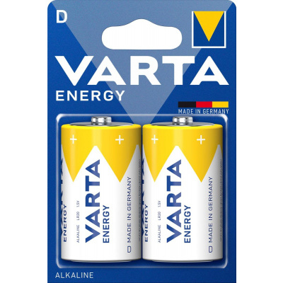 Baterie Varta ENERGY 4120, D/R20 alk. cena za balení 2 ks