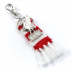 FC Liverpool prívesok na tašku Blue Bar Scarf