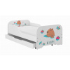 Wooden Toys Detská posteľ MIKI 160x80 KAPIBARA FAMILY