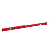 Hliníková vodováha 100 cm / 45° červená STALCO PERFECT S-65159