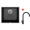 Sinks FRAME 457 Metalblack + Vitalia GR G7974