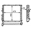 MAHLE Chladič, chlazení motoru BEHR CR 465 000S