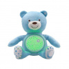 CHICCO Medvedík uspávačik s projektorom a hudbou Baby Bear First Dreams - modrá 0m+ 08015.20