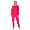 Dámske pyžamo Regina 639 malina Farba: Červená, Veľkosť: XL