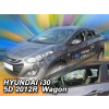 Deflektory na okná pre Hyundai i30, 2ks