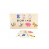 Drevené domino zvieratka