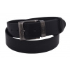 Pánsky kožený opasok 740-40-67 čierny hladký pracka Cobra