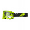 Brýle FOCUS, FLY RACING - USA (černé/Hi-vis - čiré plexi)