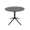 FISCHER MÖBEL Záhradný bistro stôl ATLANTIC 3375AS sklápací, okrúhly Ø80 cm