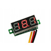 Digitálny voltmeter Mini voltmeter V18 100V červený