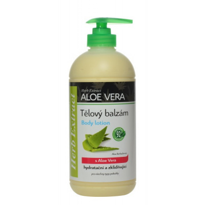 Herb Extract telový balzam s Aloe Vera 500 ml