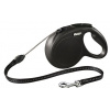 Vodítko Flexi Classic NEW M lanko 8 m (do 20 kg) čierna