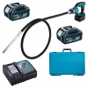 Vibrátor do betónu 2x5.0Ah 18V 240cm Makita DVR850RTE