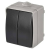 EMOS A1398.1 Přepínač 250V / 10AX, IP54, 2 tlačítka