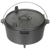 Fox Outdoor DUTCH OVEN liatinová kanvica 5,7 l ČIERNA