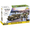 COBI 3132 Americký ozbrojený terénní automobil Jeep Willys MB & Trailer
