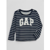 GAP Baby tričko s logom Tmavomodrá 5YRS Tmavomodrá Tmavomodrá