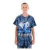 DIAMOND tričko - Apparition Tie Dye S/S Blue (BLU) veľkosť: S