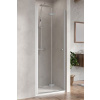 RADAWAY NES DWB 90cm ľavé dvere do niky, profil chróm, sklo číre, 10029090-01-01L