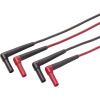 Fluke TL222 sada bezpečnostných meracích vodičov [lamelový zástrčka 4 mm - lamelový zástrčka 4 mm] 1.50 m čierna, červená 1 ks; 2003616