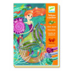 Djeco Výtvarná sada Trblietavé predlohy: žiara morských víl
