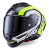 Integrální helma SUPERTECH R10 ARIUS, ALPINESTARS (karbon/žlutá fluo/bílá, vel. XL)