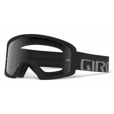 GIRO TAZZ MTB Black/grey smoke/clear 2021 DH/MX brýle do integrálky