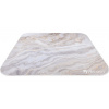 AROZZI Zona Quattro White Marble/ ochranná podložka na podlahu/ 116 x 116 cm/ design bílý mramor AZ-ZONA-QTRO-WTM