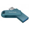 SanDisk Flash Disk 64GB Ultra Dual Drive Go, USB-C 3.2, Modrá SDDDC3-064G-G46NBB
