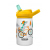 Detská fľaša CamelBak Eddy+ Kids Vacuum Stainless 0,35l Biking Dogs