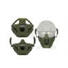 Airsoft maska Iron Warrior Guerilla Tactical Oliva