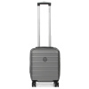 Mini kabínový cestovný kufor do lietadla 45x35x20 30 l Worldline 805 sivá