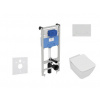 Ideal Standard ProSys - Set predstenovej inštalácie, klozetu a sedadla Strada II, tlačidla Oleas M1, Aquablade, SoftClose, chróm mat ProSys120M SP29