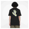 SANTA CRUZ tričko - Rigid Screaming Hand T-Shirt Black Acid Wash (BLACK ACID WASH) veľkosť: L