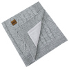 EKO Deka kašmírová s velúrovou podšívkou Variant: EKO Deka kašmírová s velúrovou podšívkou Grey 100x80 cm