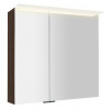 Sapho - LINEX galérka s LED osvetlením, 80x70x15cm, borovica rustik LX080-0016