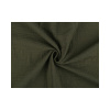 Mušelín / dvojitá gázovina - 1 m 10 (18) zelená khaki