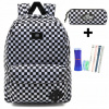VANS SKOOL CITY SCHOOL CHECK BATOH (Školské batohy Vans Skool Krotka City School)