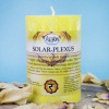 Čakrová sviečka – Solar plexus 10 cm