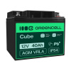 Green Cell AGM22 batéria do UPS Sealed Lead Acid (VRLA) 12 V 40 Ah (AGM22)