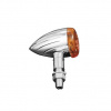 Moto blinkre Highway Hawk TECH GLIDE Grooved 38mm, E-mark, chróm (2ks) Chróm