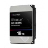 Western Digital Ultrastar DC HC555 3.5in 26.1MM 18TB 512MB 7200RPM SAS ULTRA 512E SE P3 DC HC555