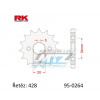 RK Chains Koliesko reťazové (pastorok) 0264-15zubov RK - Honda C90Z + CE90 + CBZ125 + EZ90 Cub + CB175K + XLR250R3 + XLR250 Baja + XLR250R + Kymco 125 Pulsar + 122 STR +